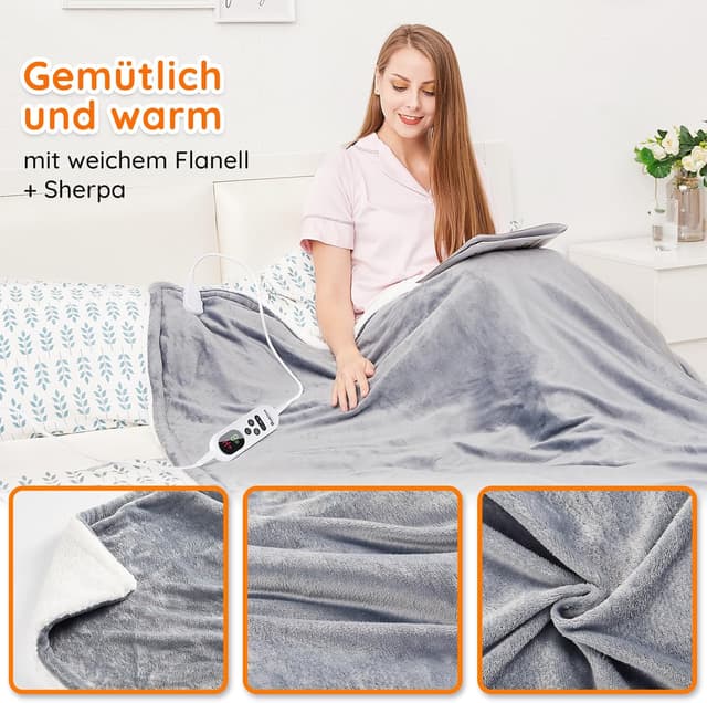 Detalle 1 de Mia&Coco Heizdecke mit 10 Heizstufen