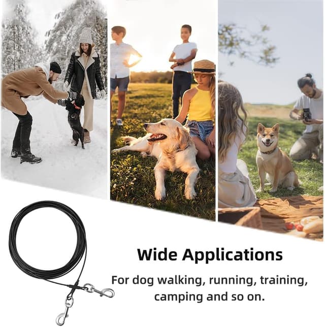 Thumbnail 5 de Mi Metty Dog Tie Out Cable 10 ft