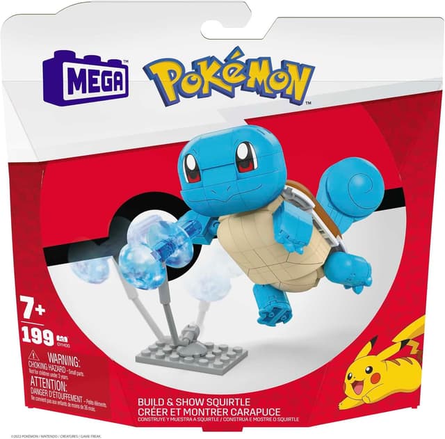 Thumbnail 5 de MEGA Construx Pokémon Squirtle 180 Piezas de Construcción 🐢