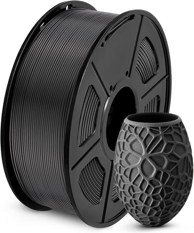 Detalle de SUNLU PLA Filament 1.75mm Black (1kg spool) for FDM printing