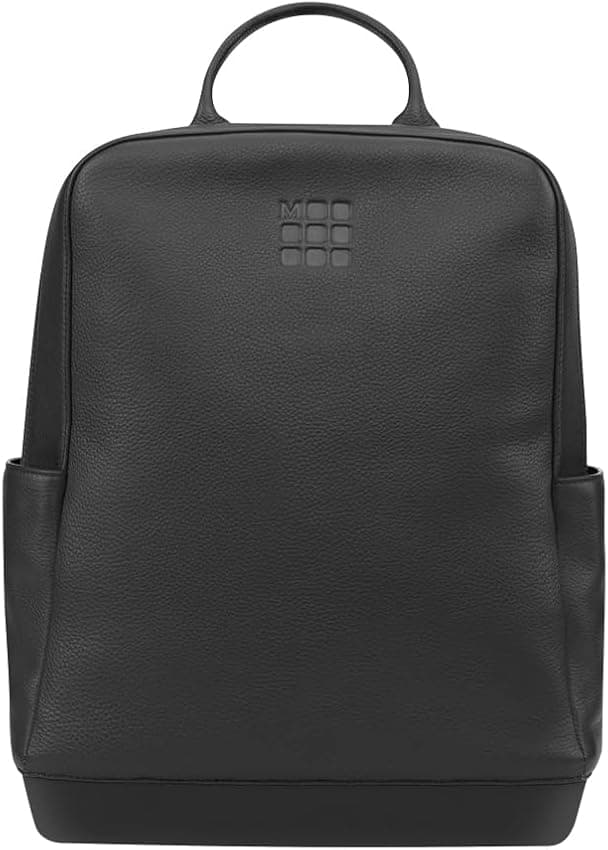 Detalle de Moleskine Mochila Classic cuero 15" para laptop 💼