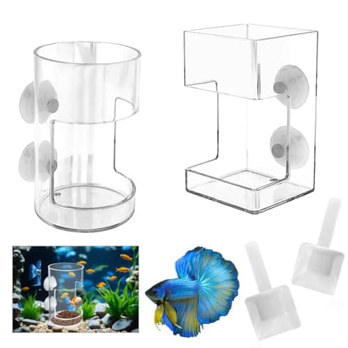 Thumbnail 2 de Acrylic Automatic Feeding Ring for Fish Tank 🎣
