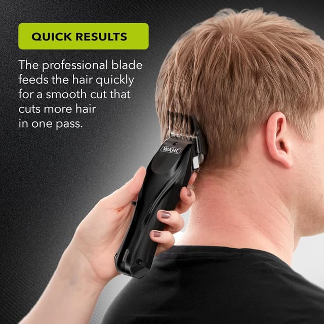 Detalle de Wahl Rapid Clip tagliacapelli ricaricabile USB con trimmer orecchie/naso