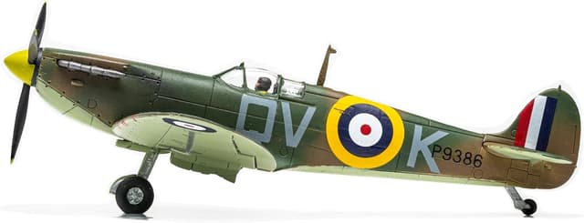 Detalle de Airfix A01071C Standard Model Set Supermarine Spitfire Mk.Ia 1:72 plastic model kit