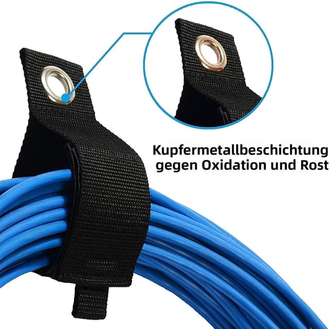 Thumbnail 2 de Kabel Organizer Kabelriemen Hochleistungs-Set