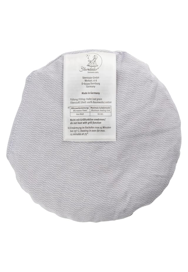 Detalle 1 de Sterntaler Wärmekissen Dino Rexi – Haferkissen als wohltuende Wärme für Baby und Kinder (mittelblau)