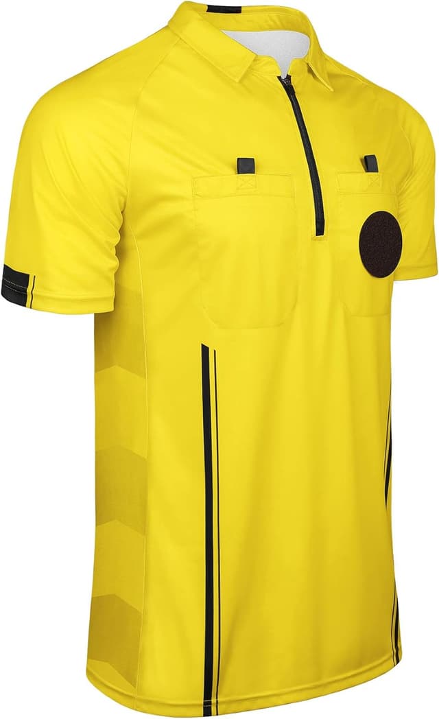 Detalle de FitsT4 Sports Pro Soccer Referee Jersey (Short Sleeve)