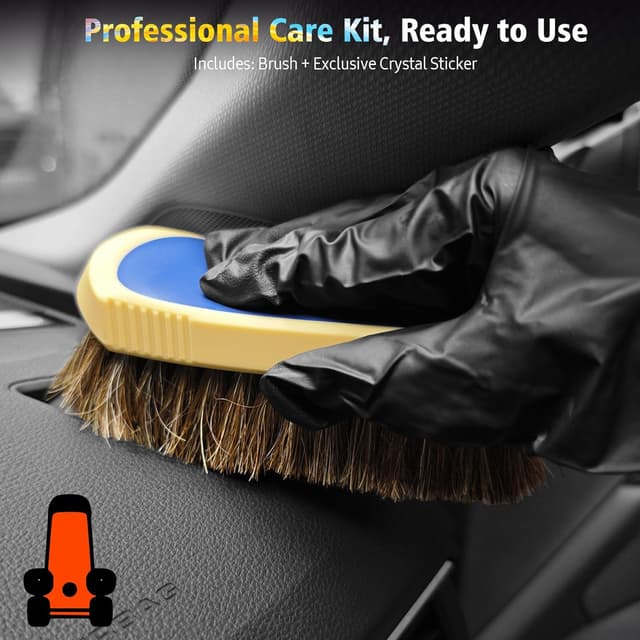 Thumbnail 5 de YeewayVeh Horse Hair Leather Cleaning Brush