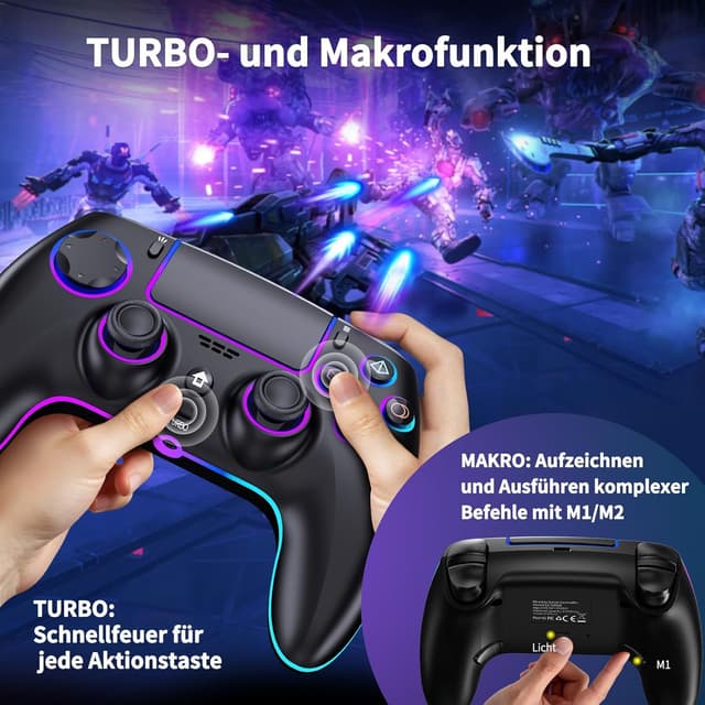 Thumbnail 5 de Reddening PS5 Controller 1500‑mAh