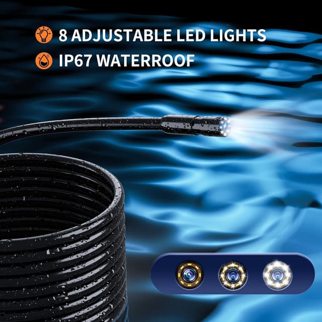 Thumbnail 3 de Daxiongmao 1080P Endoscope Camera 5m inspection