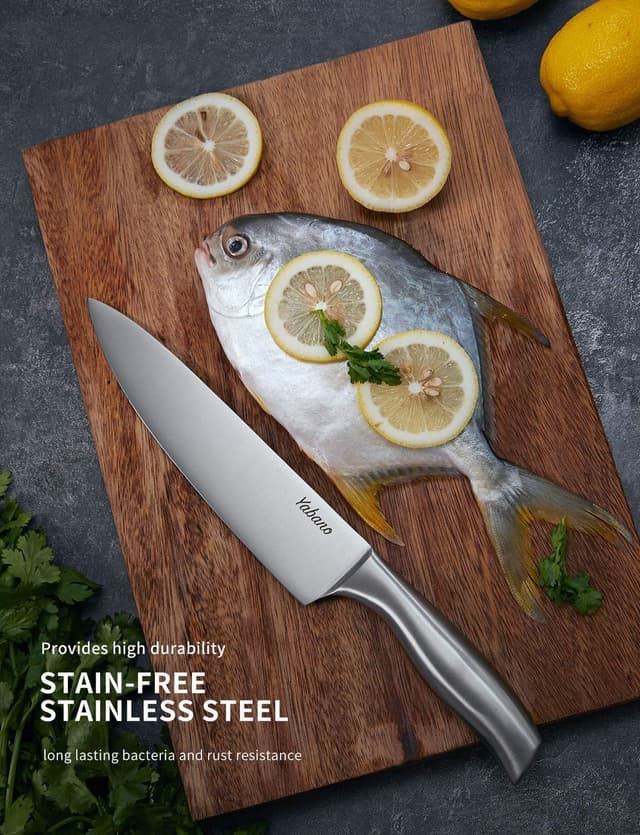 Thumbnail 5 de Yabano Set Coltelli 16 Pezzi Ceppo Cucina