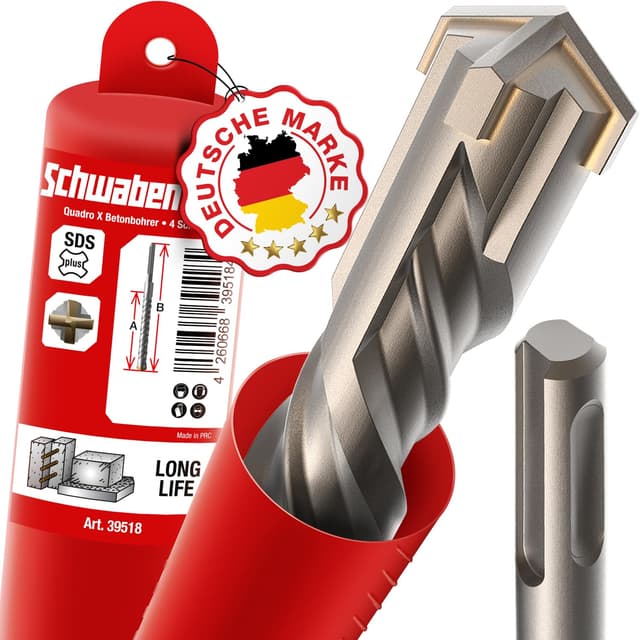 Imagen de SCHWABENBACH Punta Trapano SDS Plus 25 mm x 600 mm en OfertitasTOP