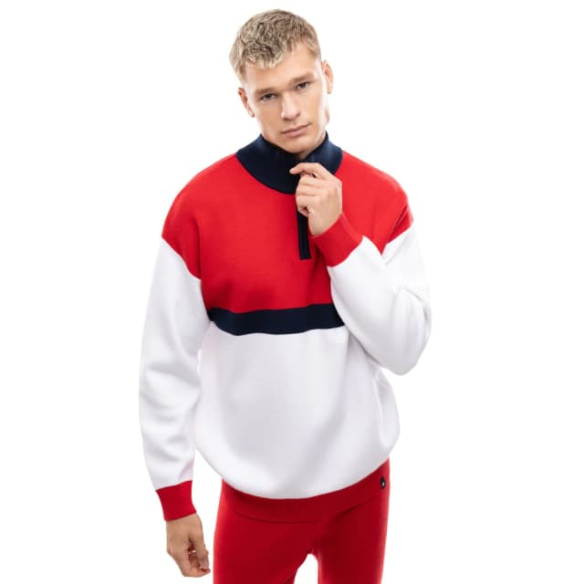 Detalle de Siroko Sapporo red Jersey de punto