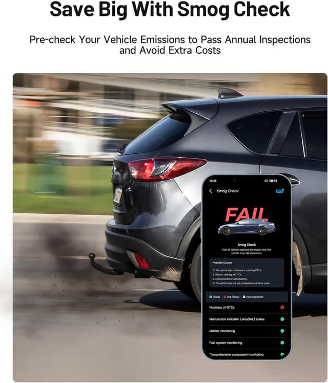 Thumbnail 5 de TOPDON CarPal-A OBD2 Code Reader Bluetooth