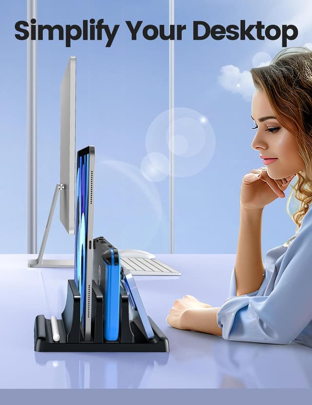 Thumbnail 5 de VAYDEER Supporto verticale per laptop 4 in 1 17,3