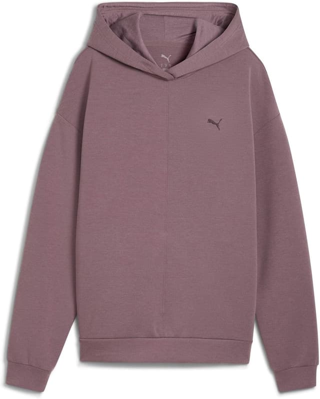 Detalle de PUMA W Cloudspun Hoodie con cappuccio da donna: felpa comoda e pratica