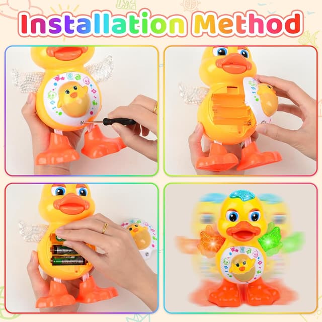 Thumbnail 1 de CelestiMingle Dancing Duck with Music & Lights