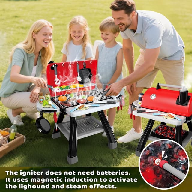 Thumbnail 3 de AuroTops 35‑Piece Kids BBQ Grill Playset