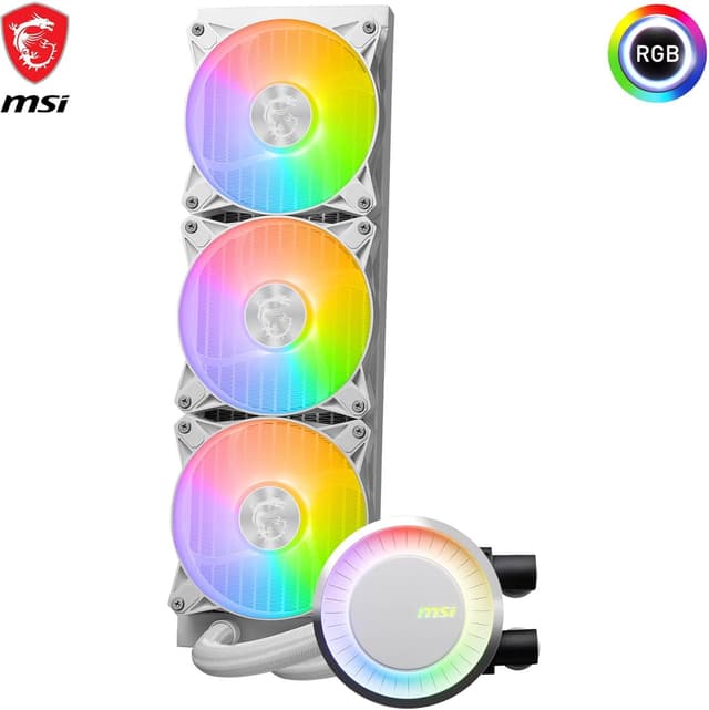 Detalle de MSI MAG CORELIQUID E360 refroidissement CPU