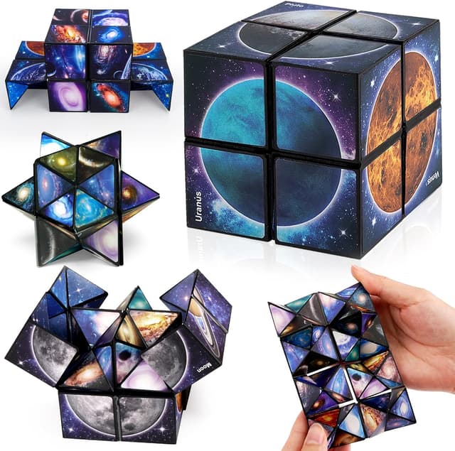 Detalle de Infinity Cube Zauberwürfel 2‑in‑1 Spielzeug ab 6 Jahren