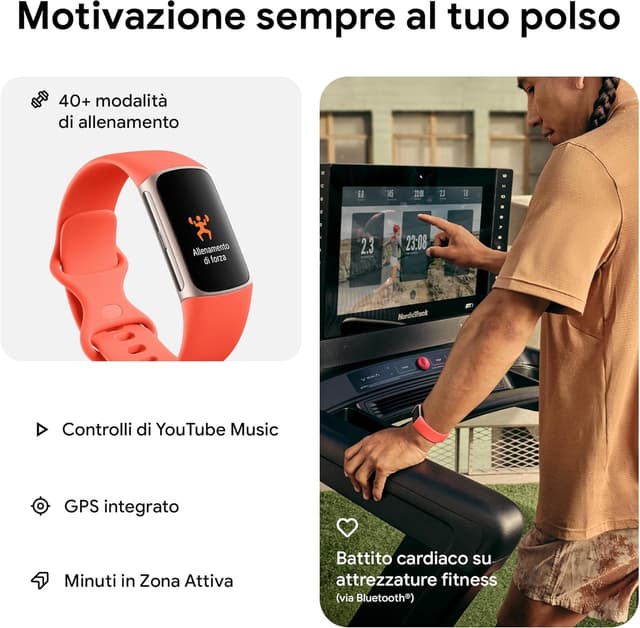 Thumbnail 2 de Fitbit Charge 6 activity tracker 7 giorni