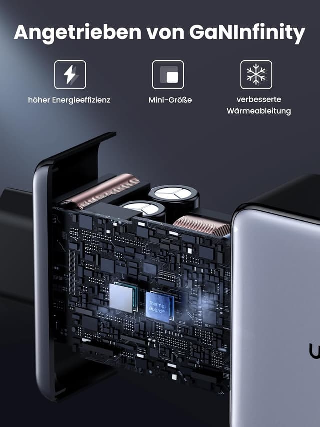 Detalle 2 de UGREEN Nexode X 160W USB-C LadegerĂ€t đ