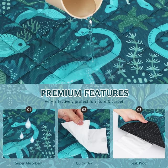 Thumbnail 2 de BVAGSS XH081 60x45 cm tappetini assorbenti per cani 🐾