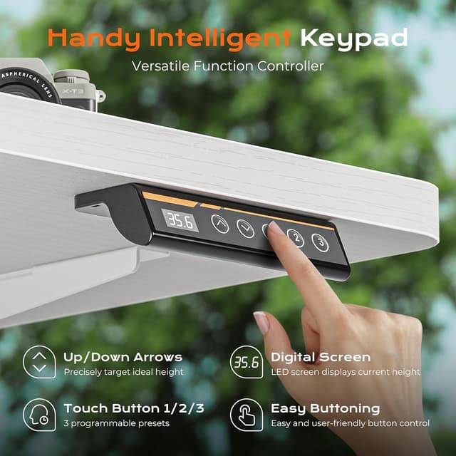 Thumbnail 5 de Huuger 55x28 Electric Standing Desk ⚙