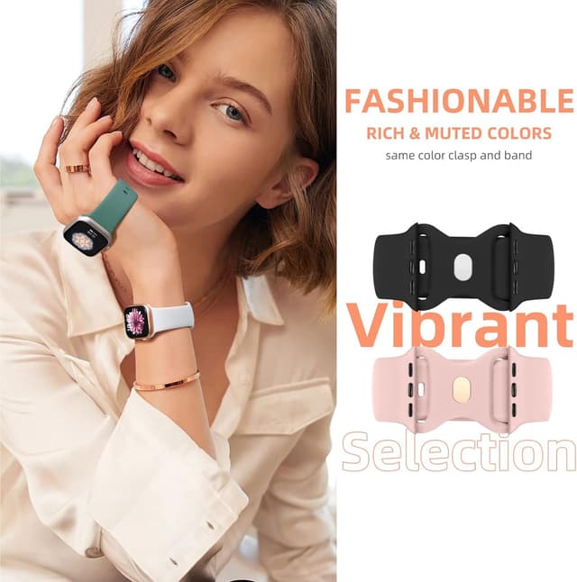 Detalle de Maledan 6-Piece Apple Watch Bands