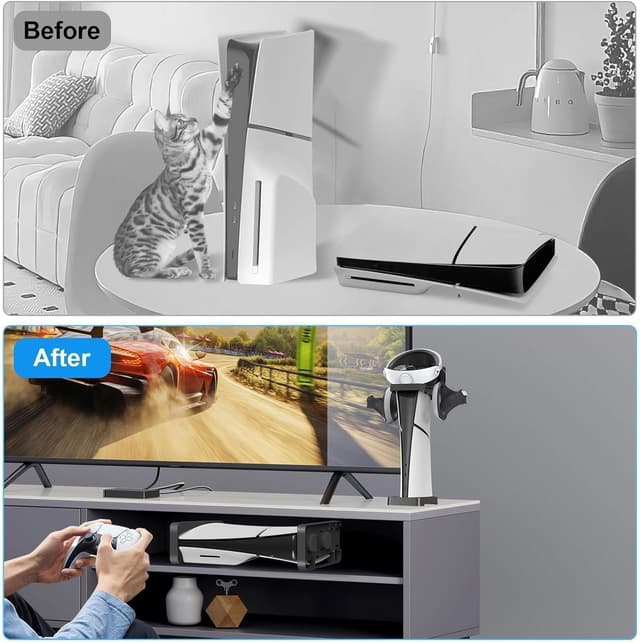 Thumbnail 4 de EEEKit Ständer für PS5 Slim horizontal/vertikal