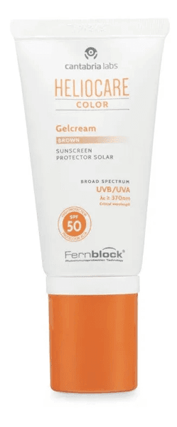 Detalle 2 de Heliocare Gelcream Color Brown SPF50 pack 2x50 ml