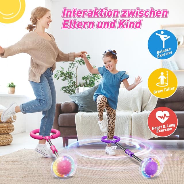 Detalle 2 de Hot Bee Blinkender Fußkreisel für Kinder 1