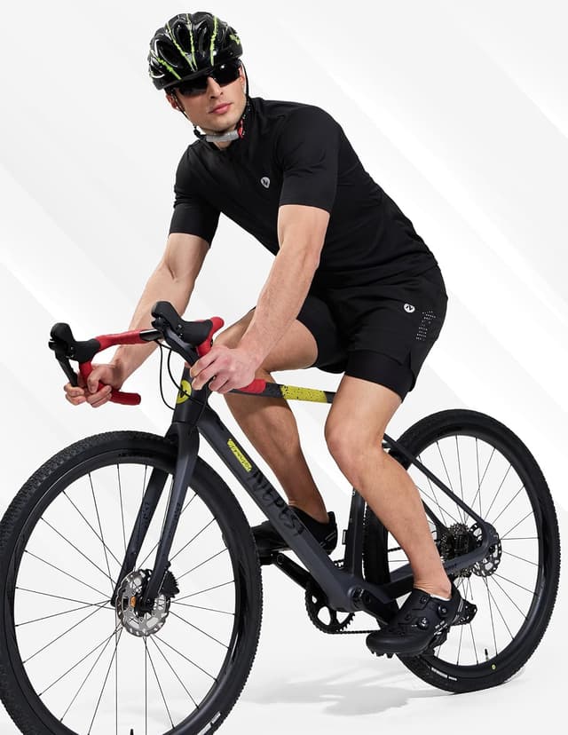 Thumbnail 6 de Nepest Herren-MTB-Shorts kurz mit 4D-Polster, atmungsaktiv & schnelltrocknend