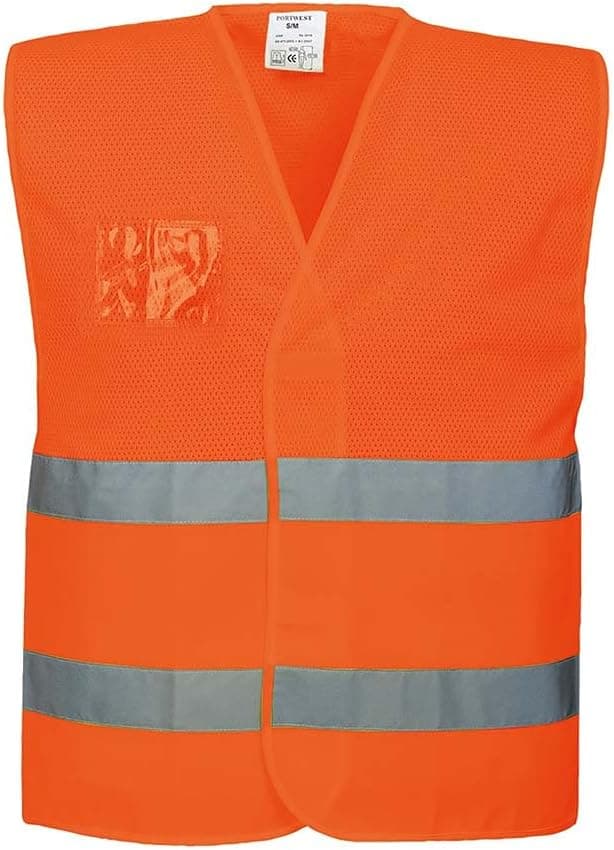 Thumbnail 4 de Portwest C494 Gilet HV Semi-Maille Jaune XX/3X