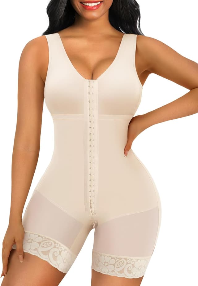 Thumbnail 6 de SHAPERX Women's Fajas Colombianas Tummy Control Shapewear Bodysuit