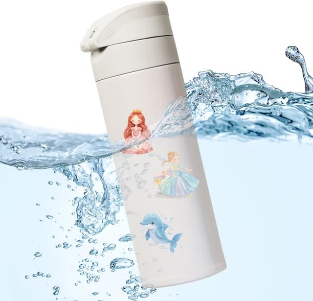 Thumbnail 4 de Hongma Märchen Glitzer Sticker 6 Stück Glitzereffekt