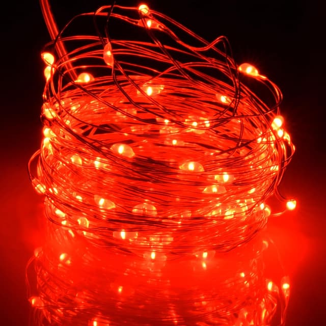 Detalle 2 de KARSUM USB fairy lights 36ft, 100 LEDs