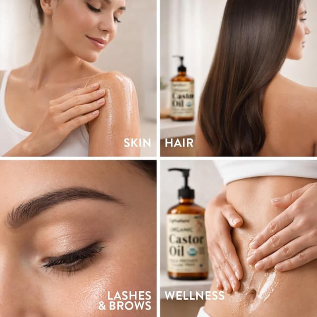 Thumbnail 2 de UpNature Organic Castor Oil 16 oz