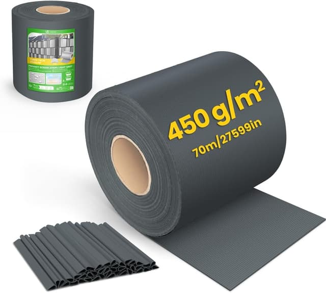 Detalle de VOUNOT Telo Frangivista 19x70 PVC Antracite