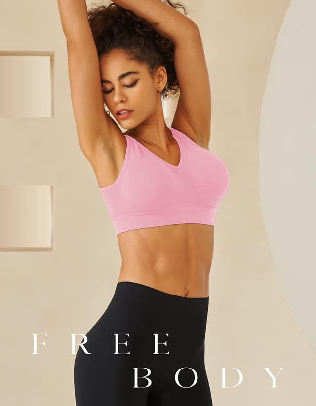 Detalle de Super Comfort Bra sports bra, removable pads