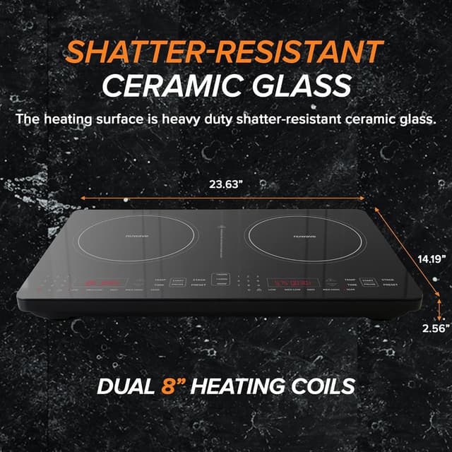 Thumbnail 6 de Nuwave Double Induction Cooktop 1800W