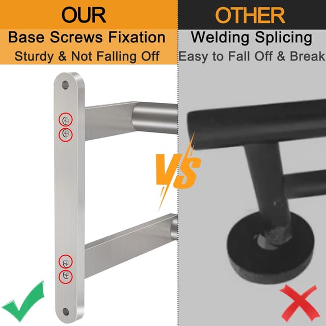 Thumbnail 1 de JIAPAIDUO 60cm Double Towel Rail