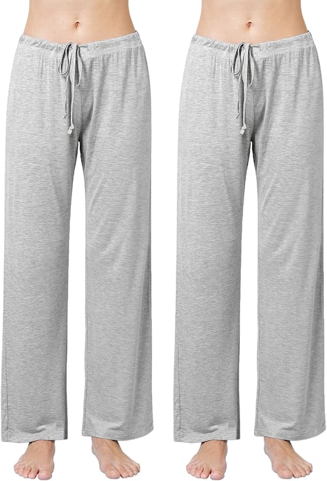 Detalle de Ymmchy Schlafanzughose Modal 2er-Pack