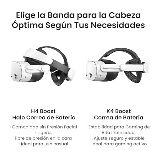 Thumbnail 6 de KIWI design K4 Boost: correa para la cabeza con batería extra compatible con Meta Quest 3 y Quest 3S