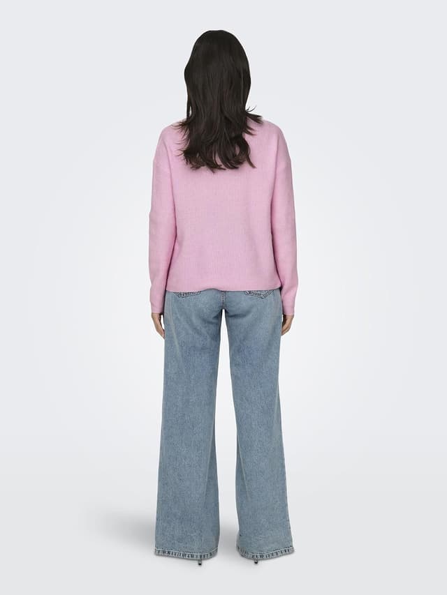 Detalle de ONLY Female Strickpullover ONLCAMILLA – bequemer Strick für mehr Bewegungsfreiheit