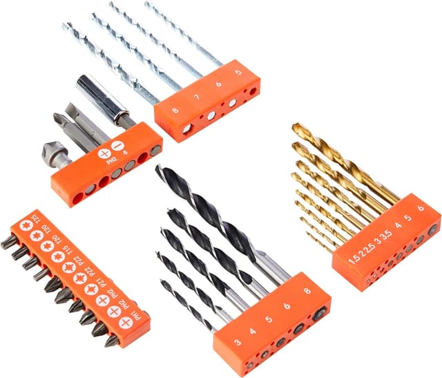 Detalle 2 de BLACK+DECKER A7233 Juego de 31 piezas para atornillar y taladrar 🛠