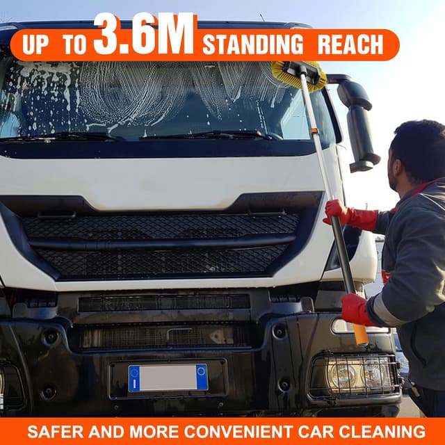 Thumbnail 5 de LAANPOLE 3.6m Car Wash Brush Long Handle