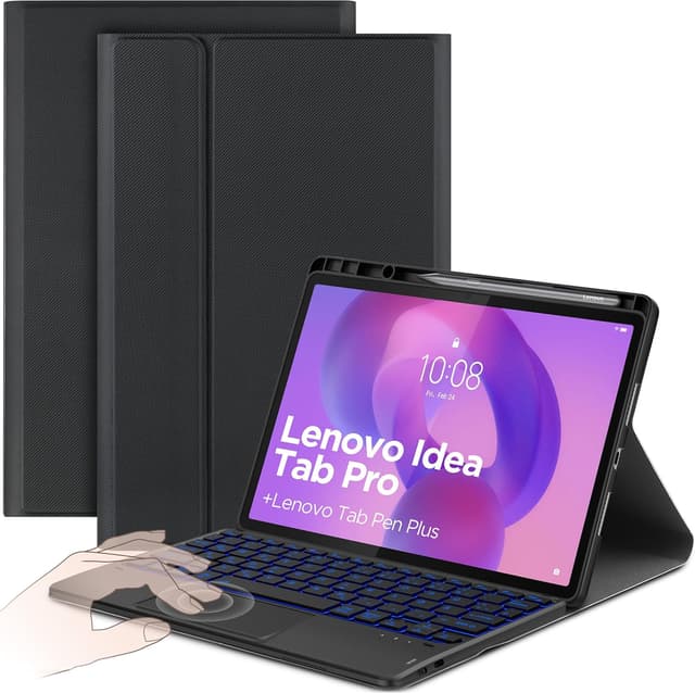 Detalle de CACOE Tastatur Hülle Lenovo Idea Tab Pro 12.7