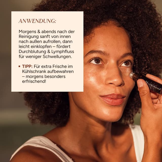 Thumbnail 3 de JUNGLÜCK Hyaluron Augengel Roll On 0,5% 🧴