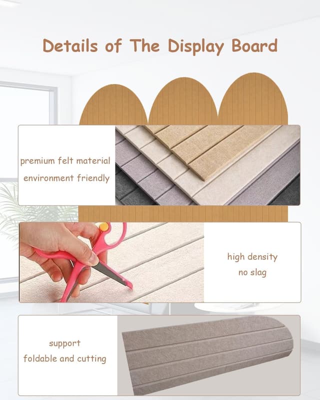 Detalle de Kork Pinnwand 60×40 cm faltbar